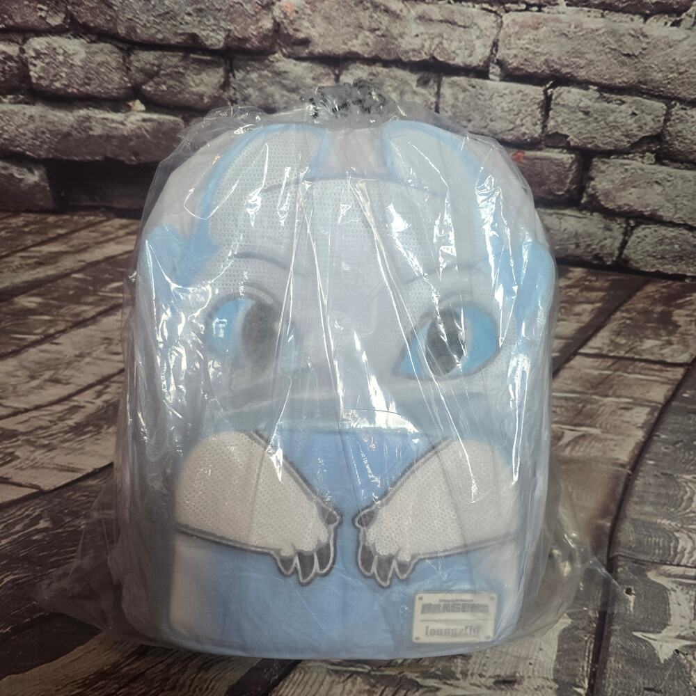 Loungefly How to Train Your Dragon Light Fury Cosplay Mini Backpack